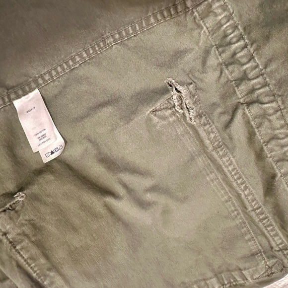 Cabela’s Button Up Shirt Jacket Men’s XL Tall Olive Safari Series Canvas - Picture 4 of 6